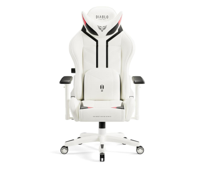 Fotel gamingowy DIABLO Chairs X-RAY King Size biało-czarny